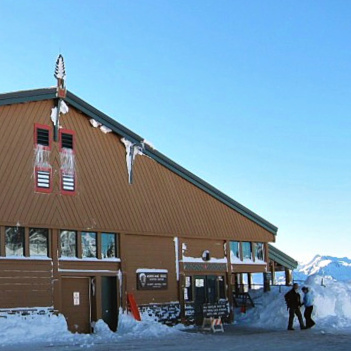 Olympic National Park in Winter at Hurricane Ridge